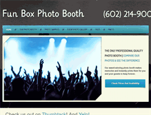 Tablet Screenshot of funbox-photobooth.com